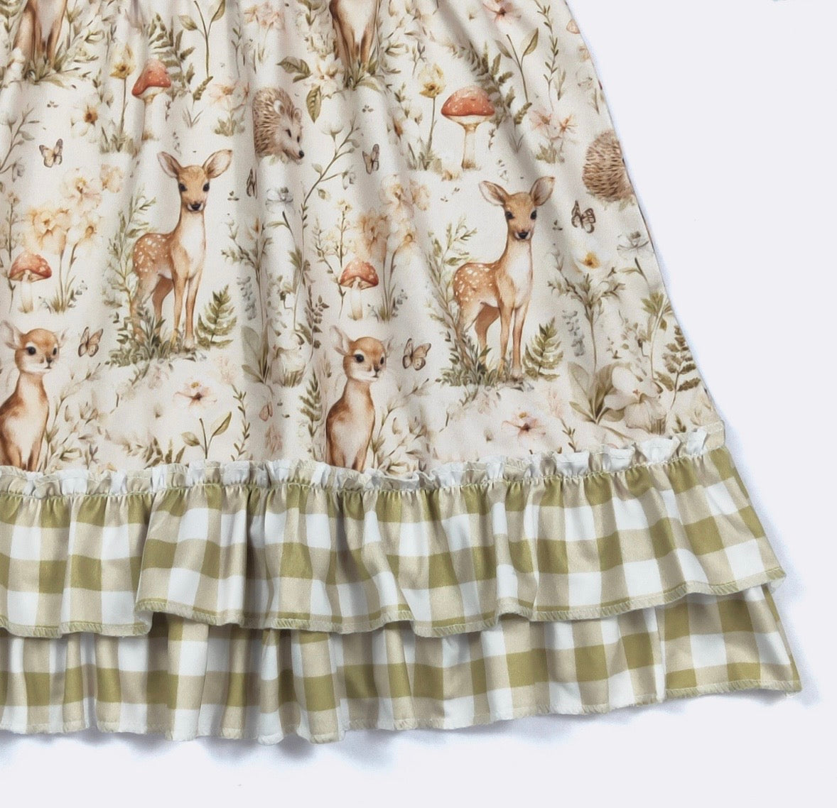 Clothing for Toddler Girl - Sage Woodland Girls Dress
