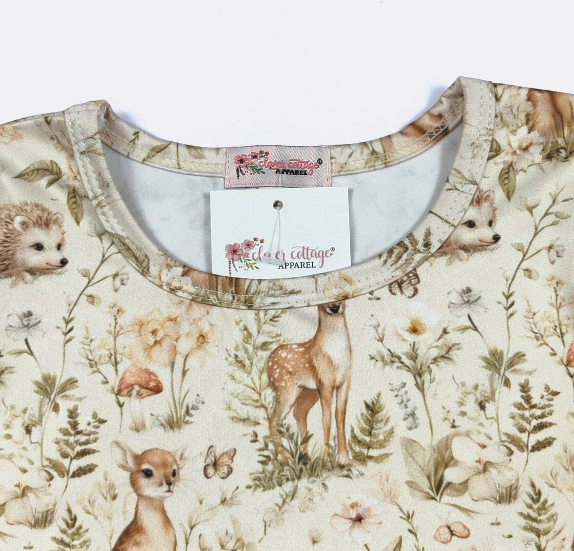 Clothing for Toddler Girl - Sage Woodland Girls Dress
