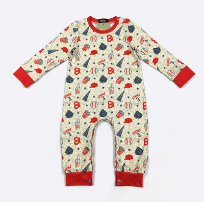 Clothing for Baby Boy & Strike Baseball Boy Romper