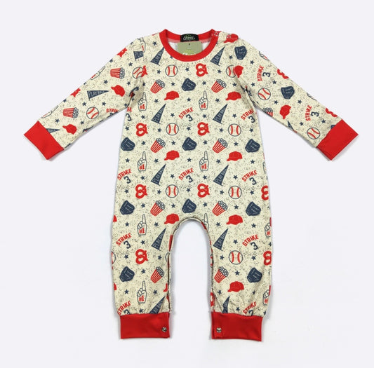 Clothing for Baby Boy & Strike Baseball Boy Romper
