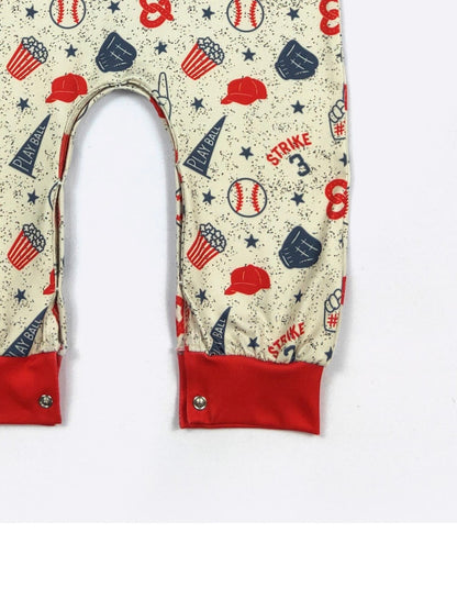 Clothing for Baby Boy & Strike Baseball Boy Romper