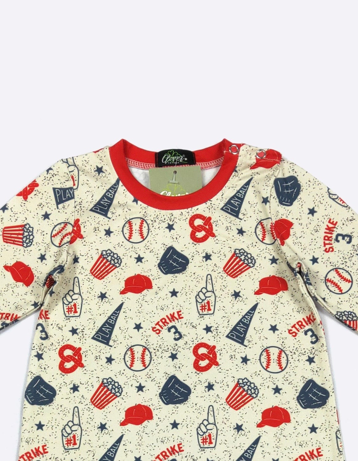 Clothing for Baby Boy & Strike Baseball Boy Romper