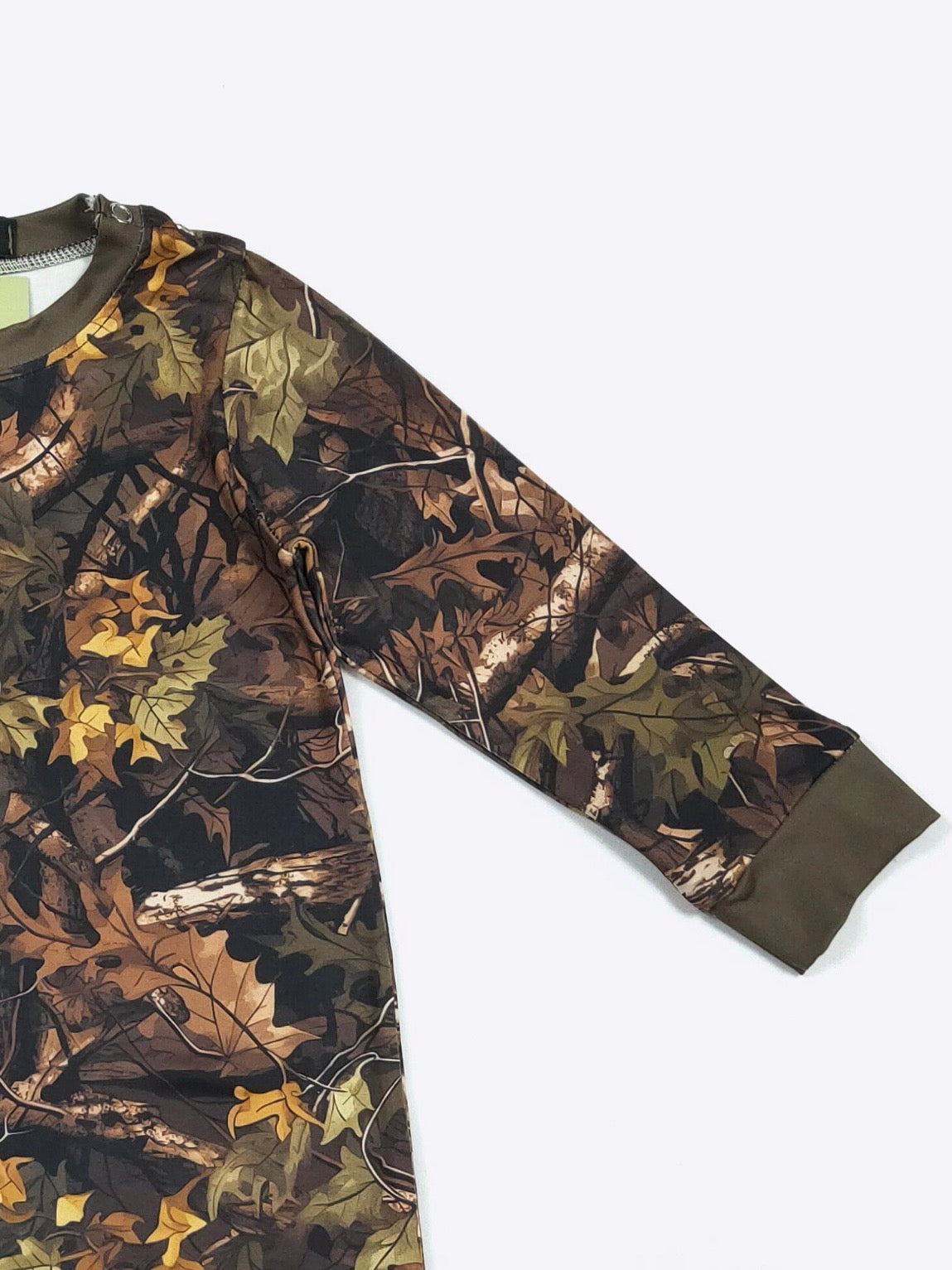 Clothing for Baby Boy - Leafy Camo Boy Romper