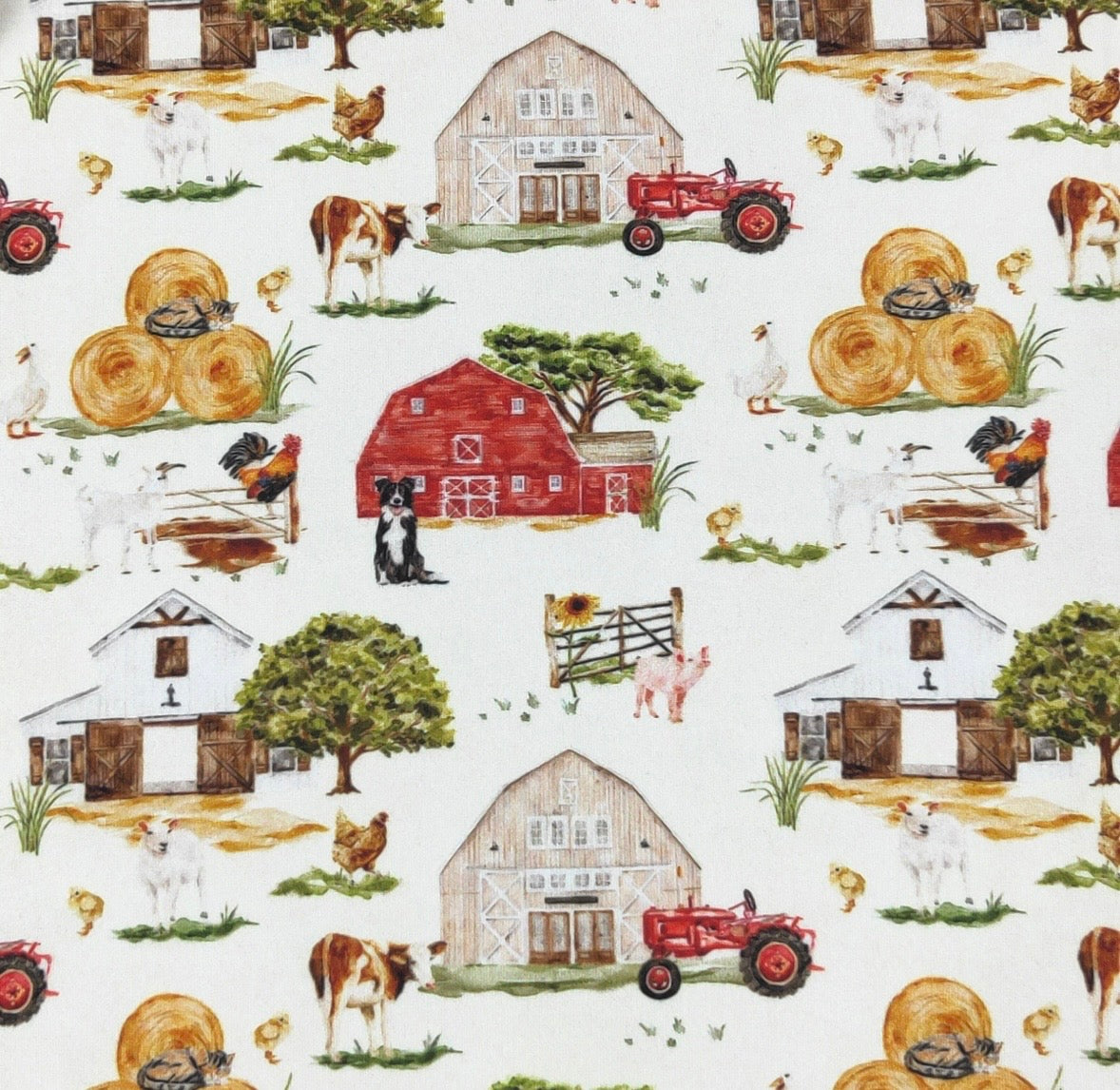 Clothing for Baby Boy - Barnyard Boy Romper