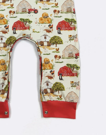 Clothing for Baby Boy - Barnyard Boy Romper