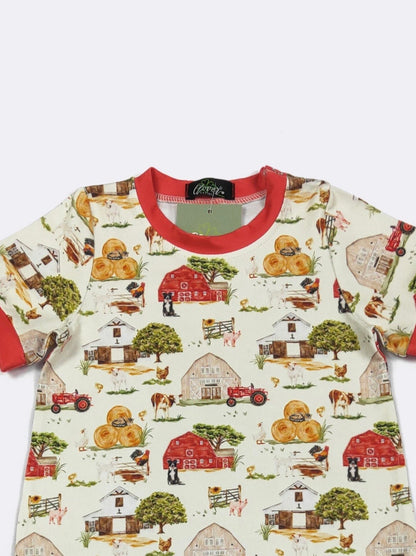 Clothing for Baby Boy - Barnyard Boy Romper