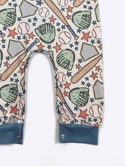 Clothing for Baby Boy - Baseball Collage Boy Romper