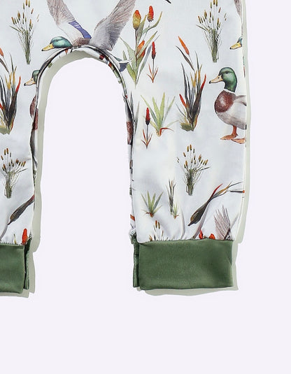 Clothing for Baby Boy - Cattail Duck Boy Romper