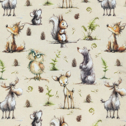 Clothing for Baby Boy - Forest Critters Boy Romper