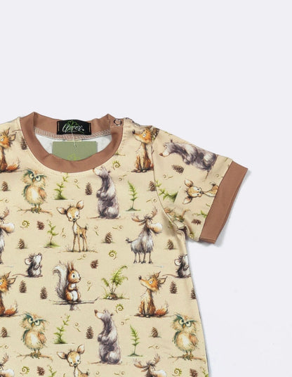 Clothing for Baby Boy - Forest Critters Boy Romper