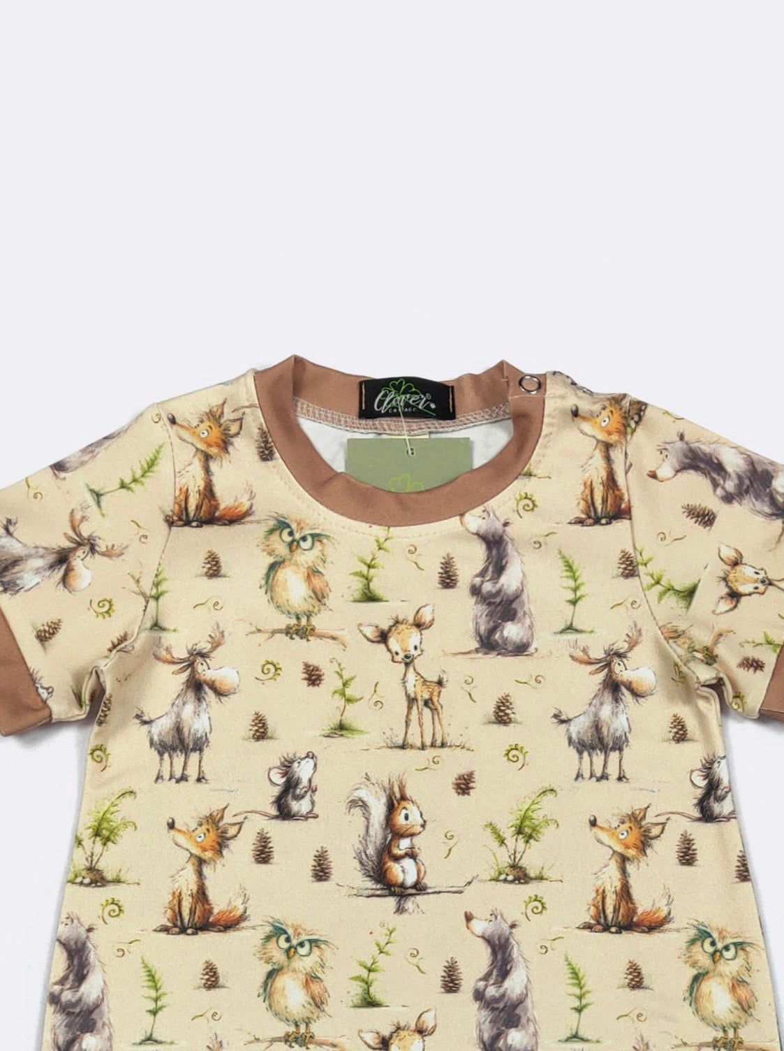 Clothing for Baby Boy - Forest Critters Boy Romper
