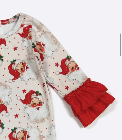 Clothing for Baby Girl - Starlight Santa Baby Romper