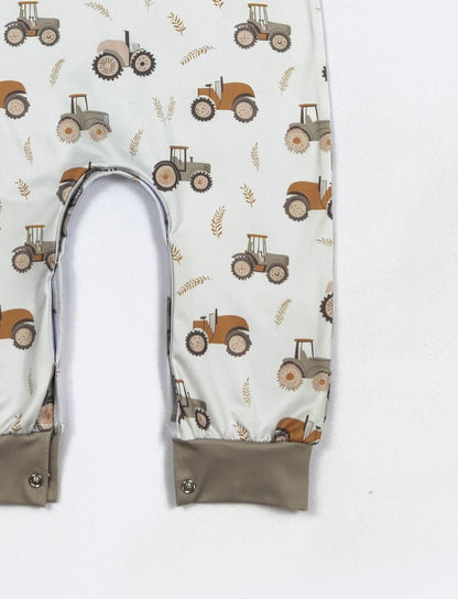 Clothing for Baby Boy - Harvest Tractor Boy Romper