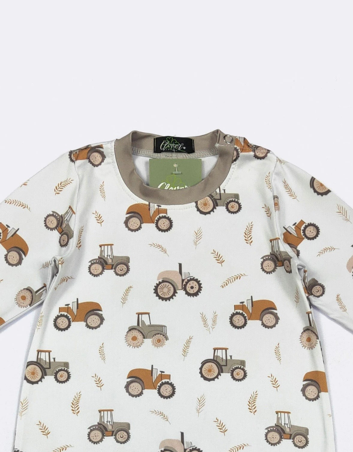 Clothing for Baby Boy - Harvest Tractor Boy Romper