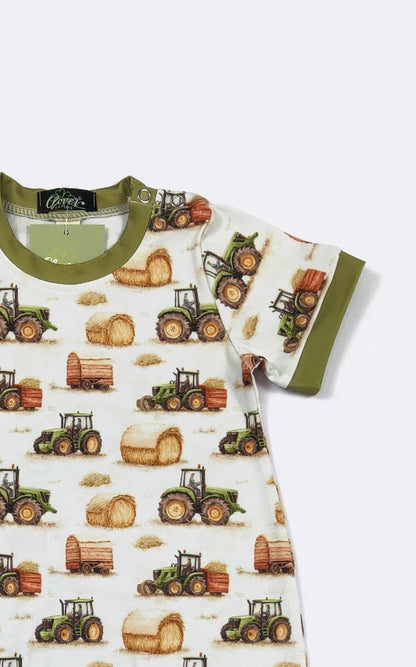 Clothing for Baby Boy - Hay Bale Boy Romper