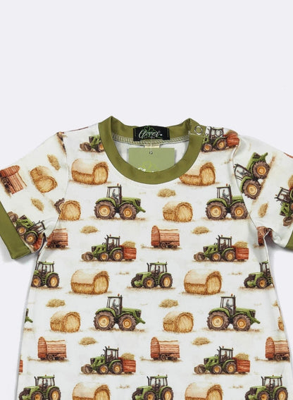 Clothing for Baby Boy - Hay Bale Boy Romper