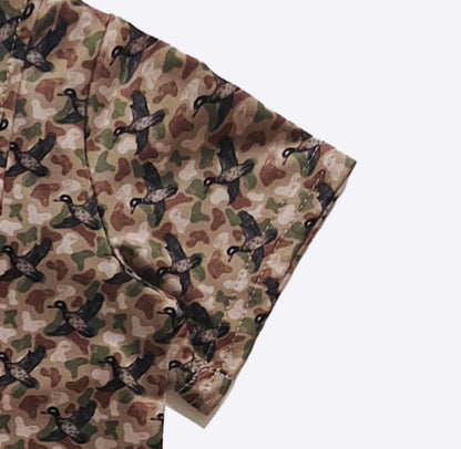 Clothing for Toddler Boy - Camo Duck Boy Collar Shirt