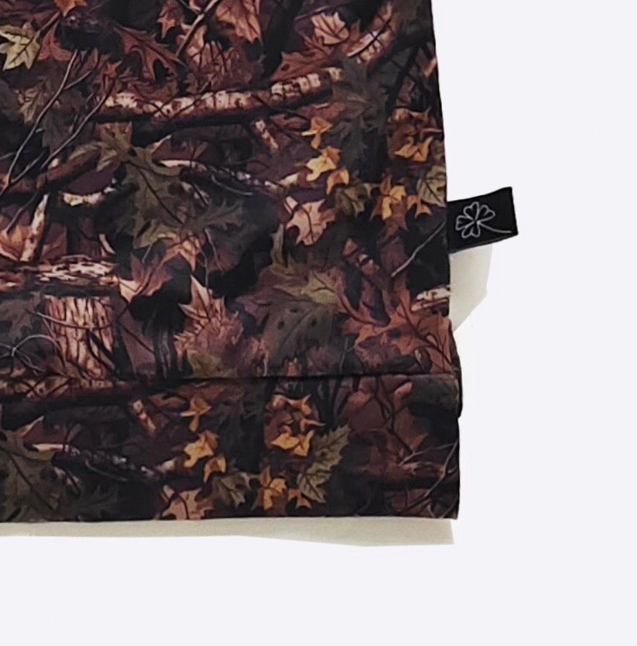 Clothing for Toddler Boy - Leafy Camo Boy Quarter Zip Shirt