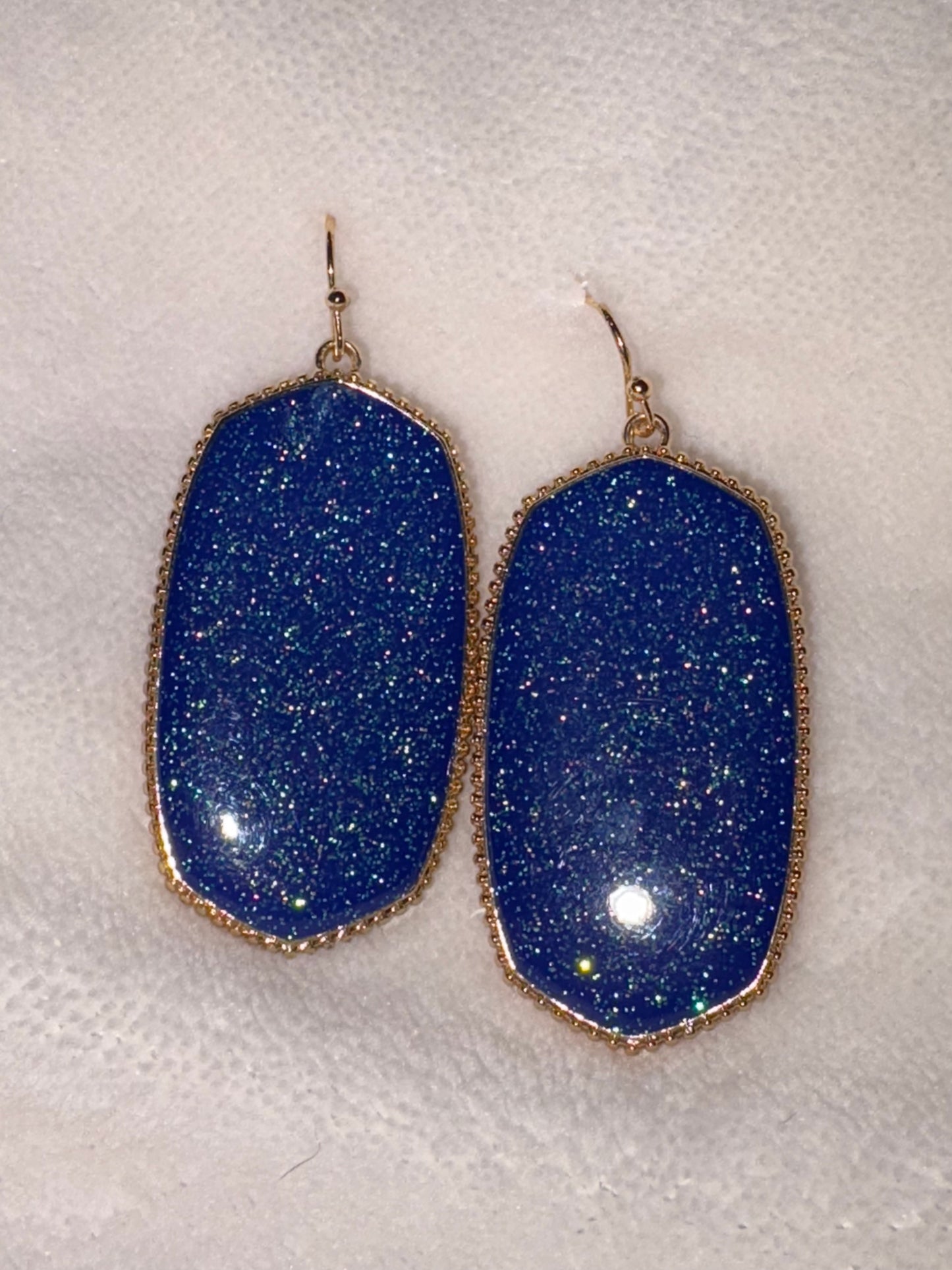 Earrings - Shimmer Blue