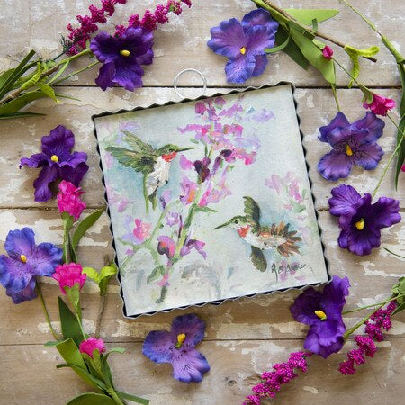 Decor - RTC Gallery Mini Blooming Hummingbird Print