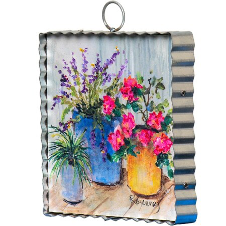 Decor - RTC Gallery Mini Rozie’s Table Flower Pots Print