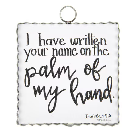 Decor - RTC Gallery Mini Isaiah 49:16 Print