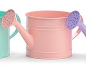 BB - Spring Watering Can Planters available in 5 colors