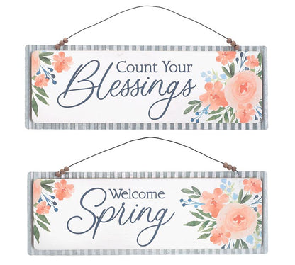 BB - Floral Wall Hanging available in 2 designs