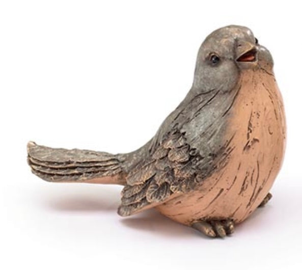 BB - bird figurine available in peach and yellow