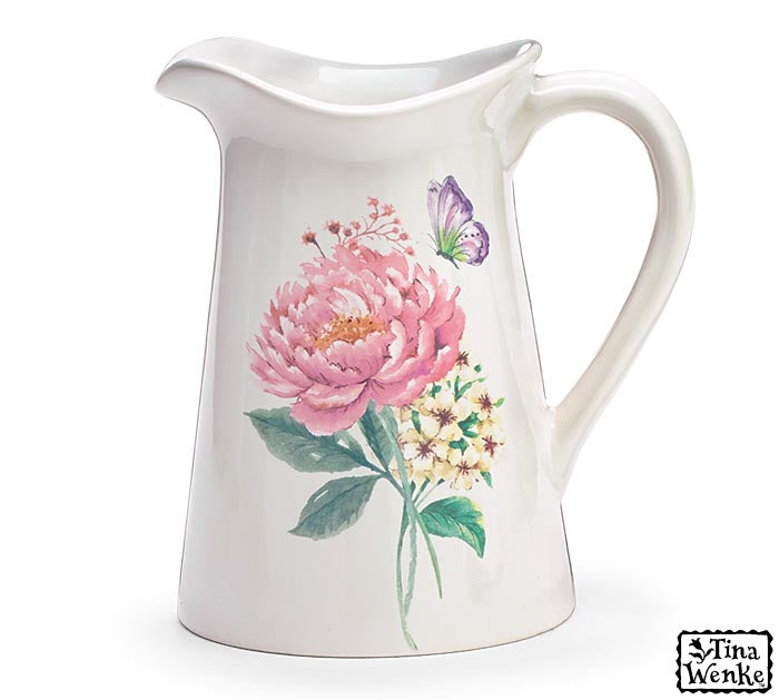 BB - Bloom Flutter Ceramic Pitcher