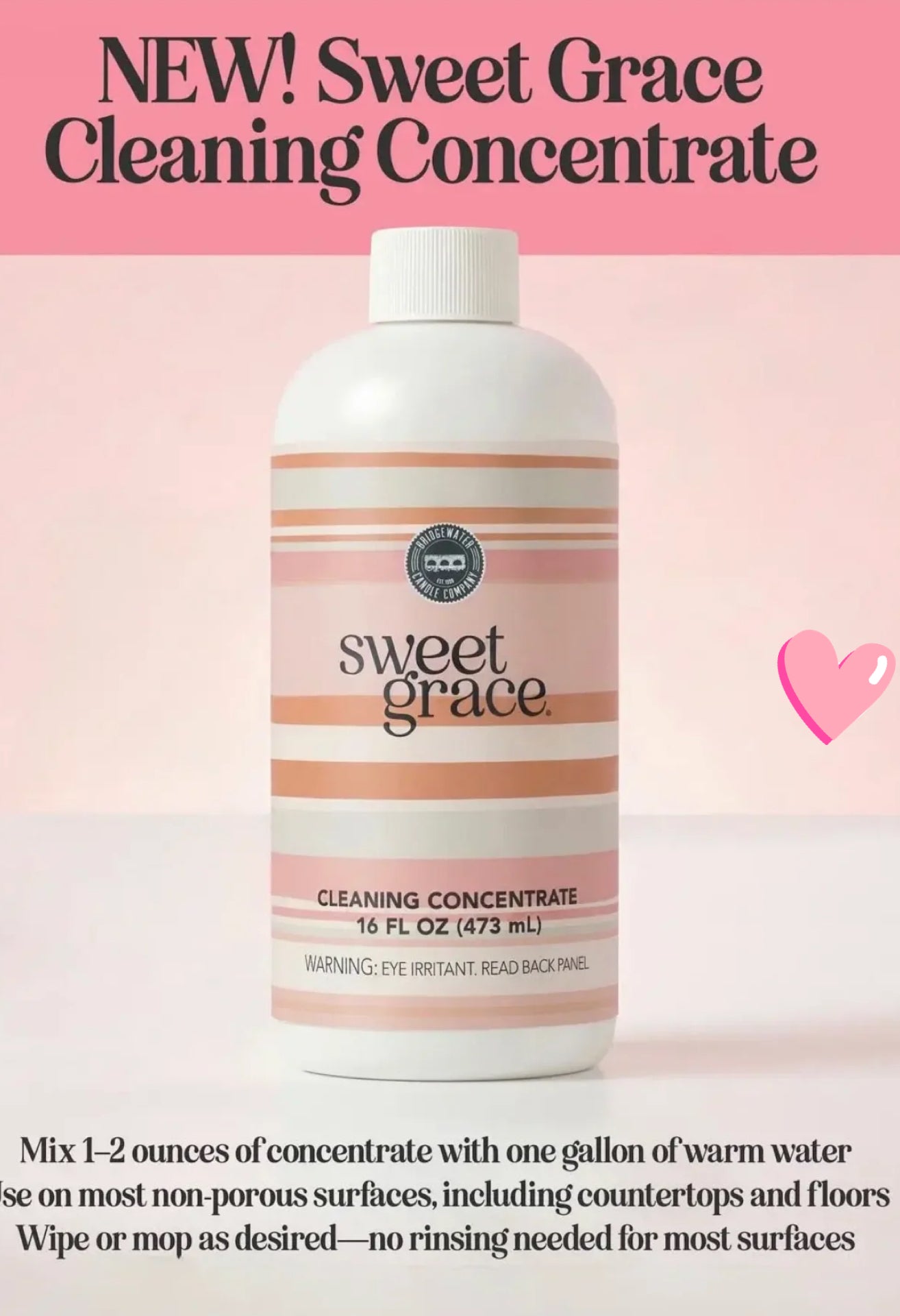 Sweet Grace Cleaning Concentrate