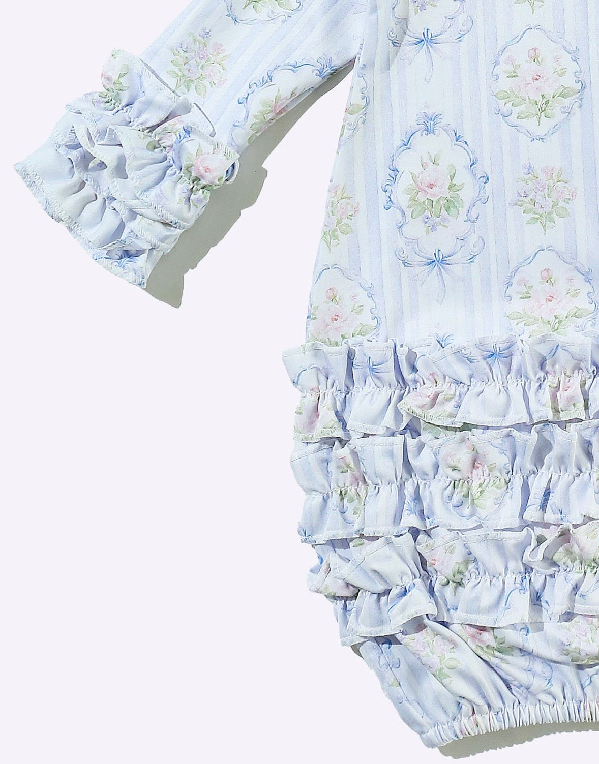 Clothing for Baby Girl - Parisian Blue Baby Gown