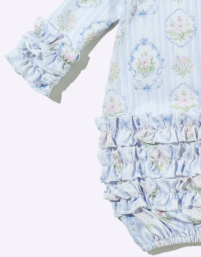 Clothing for Baby Girl - Parisian Blue Baby Gown