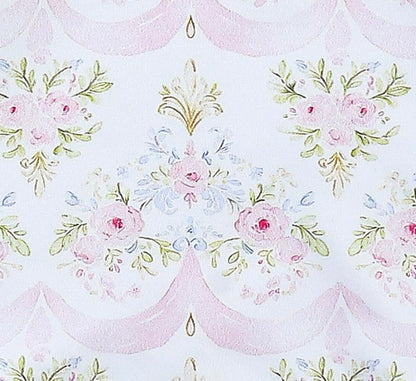 Clothing for Baby Girl - Pink Scallop Baby Gown