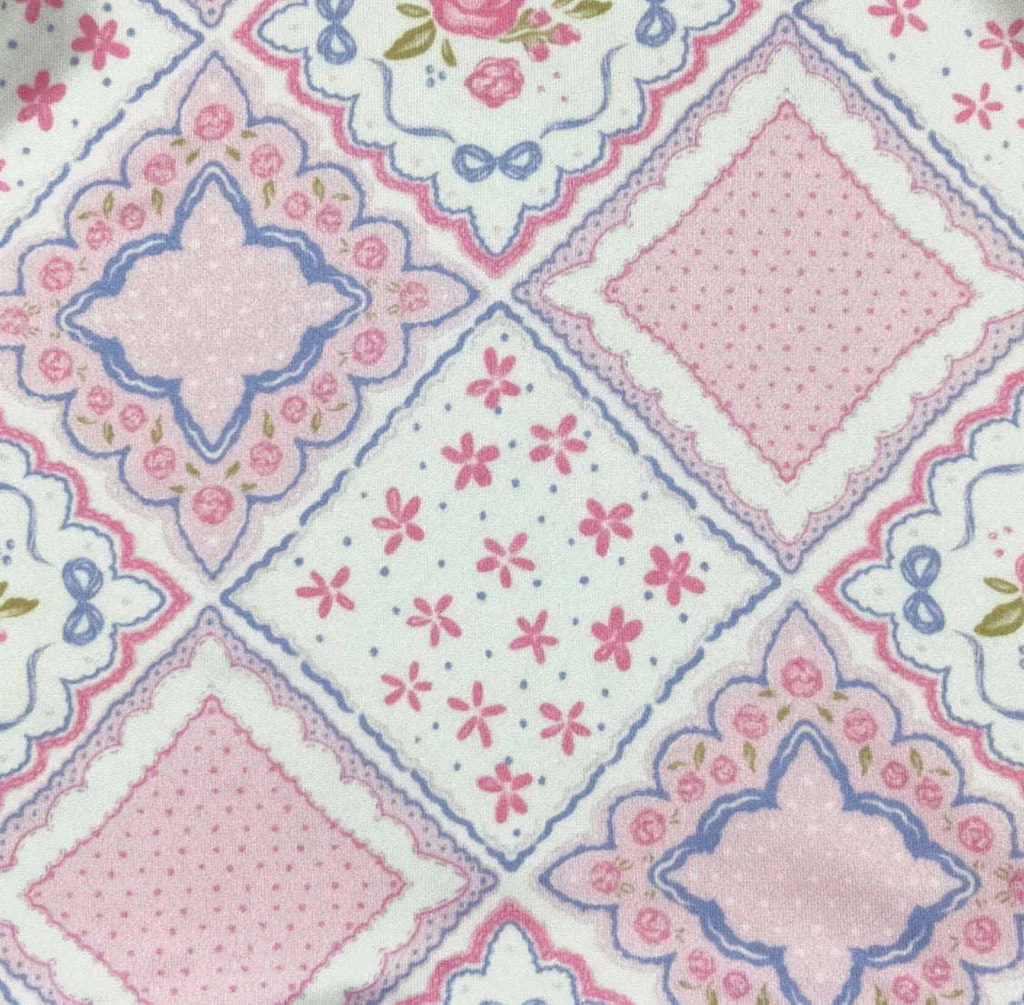 Clothing for Baby Girl - Quilted Rose Baby Gown