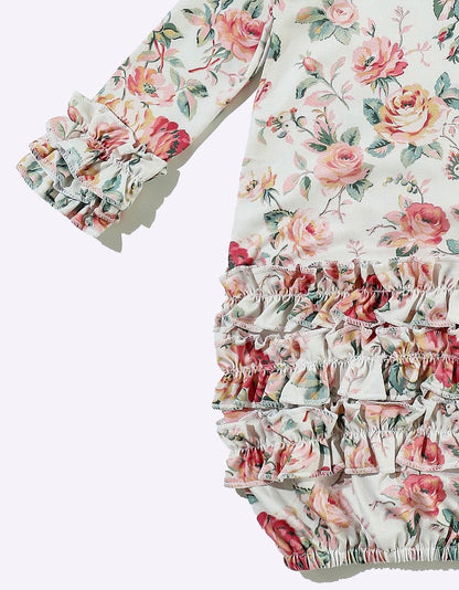 Clothing for Baby Girl - Scattered Rose Baby Gown