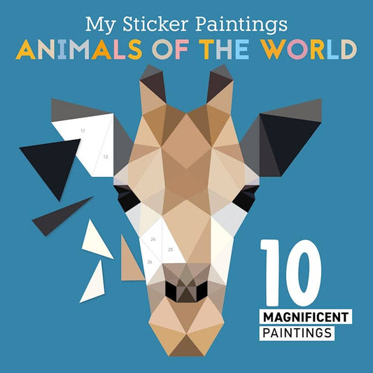 My Sticker Paintings: Animals of the World - Kid's Activity