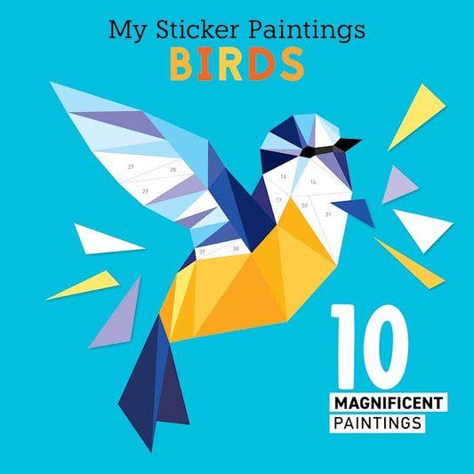 My Sticker Paintings: Birds - Children's Activity Book