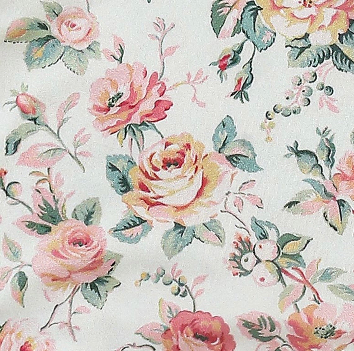 Baby Blanket - Scattered Rose Blanket