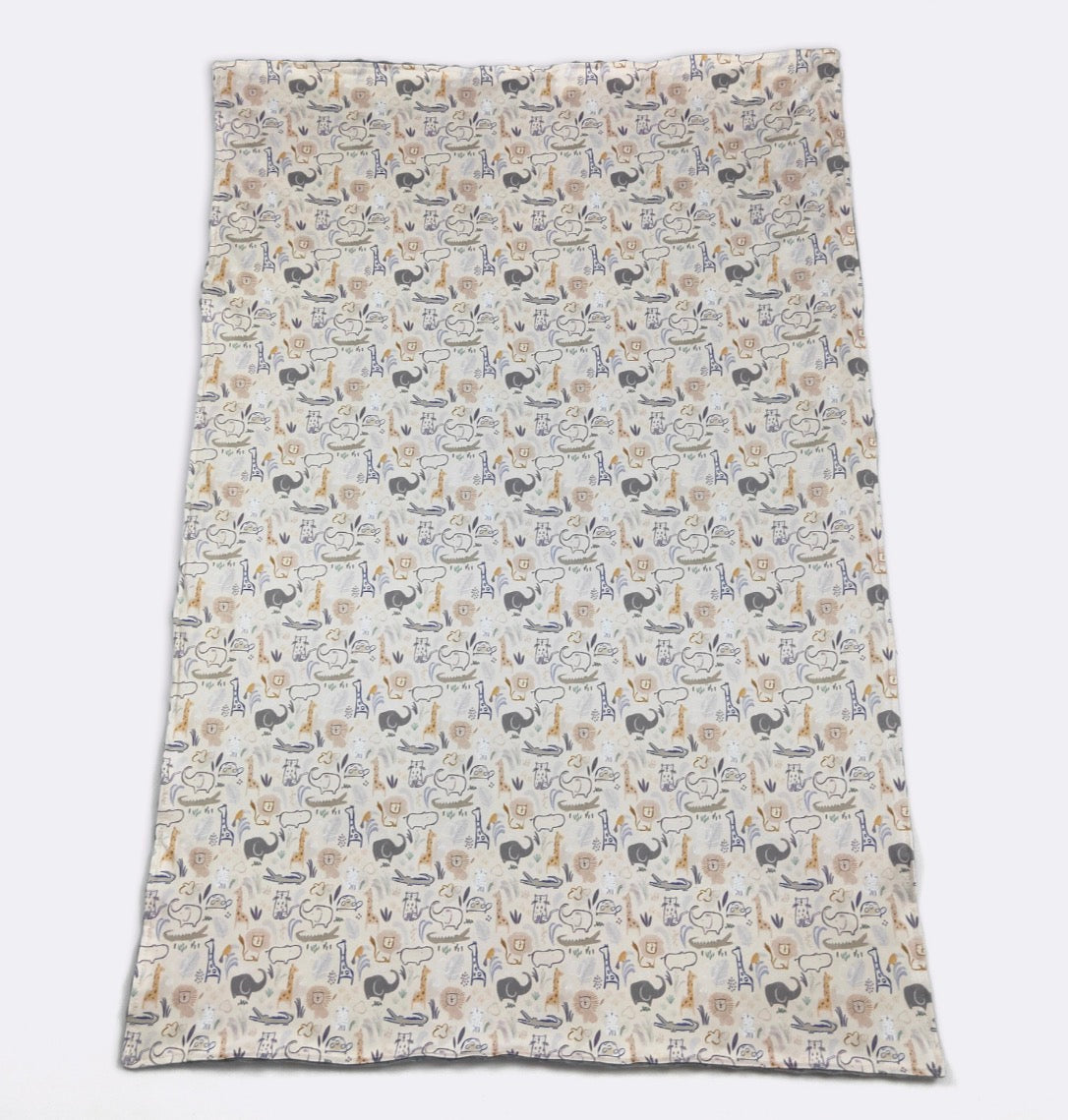 Baby Blanket - Safari Silhouette Blanket