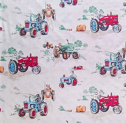 Baby Blanket - Doggone Tractor Blanket