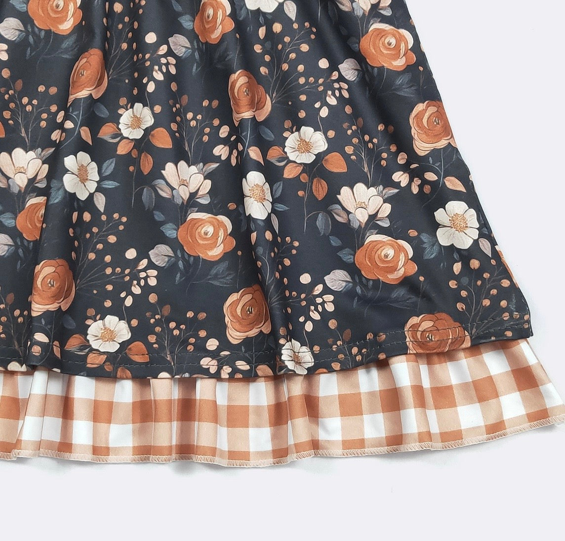 Clothing for Toddler Girl - Rusty Midnight Floral Girls Dress