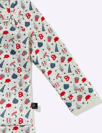 Clothing for Toddler Boy - Strike Baseball Quarter Zip Shirt