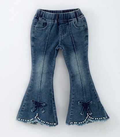 Clothing for Toddler Girl - Pearl Denim Flares