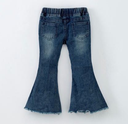 Clothing for Toddler Girl - Pearl Denim Flares