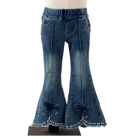 Clothing for Toddler Girl - Pearl Denim Flares