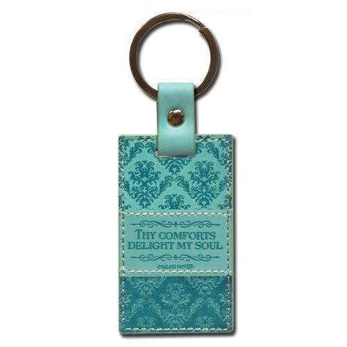 Keychain Teal Green Thy Comforts