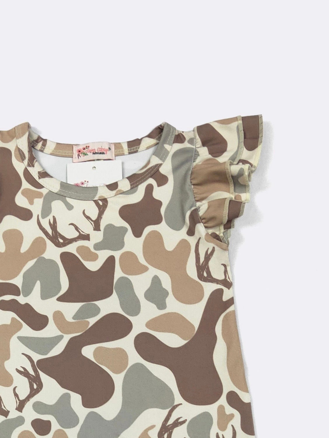 Clothing for Baby Girl - Muted Camo Baby Romper