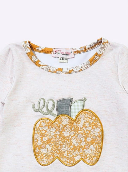 Clothing for Baby Girl - Waverly Pumpkin Baby Romper