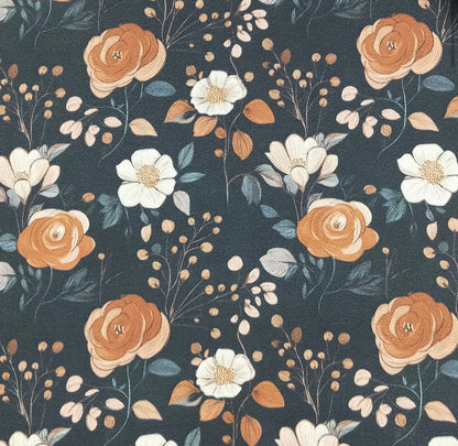 Clothing for Baby Girl - Rusty Midnight Floral Baby Romper